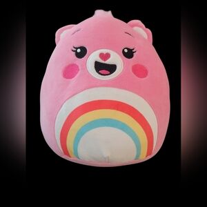 Care Bears Cheer Bear 8" Squishmallow BRAND NEW NWT